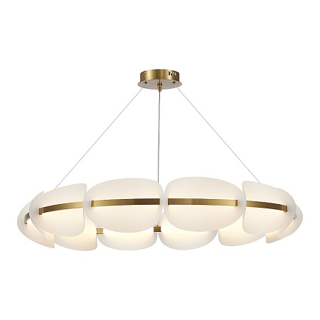 Люстра подвесная ST-Luce Золотистый/Белый LED 1*65W 3000K SL1304.203.65 - фото