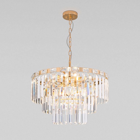 Подвесной светильник Eurosvet 10130/8 золото - фото