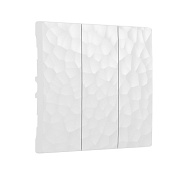 Набор клавиш для выключателя трехклавишного белый W1239001