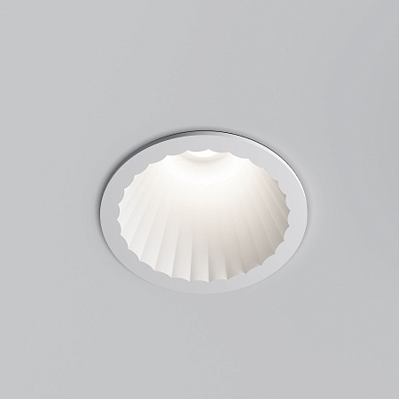 Светильник встраиваемый светодиодный Arco 12W 4000K белый IP44 15274/LED Elektrostandard - фото
