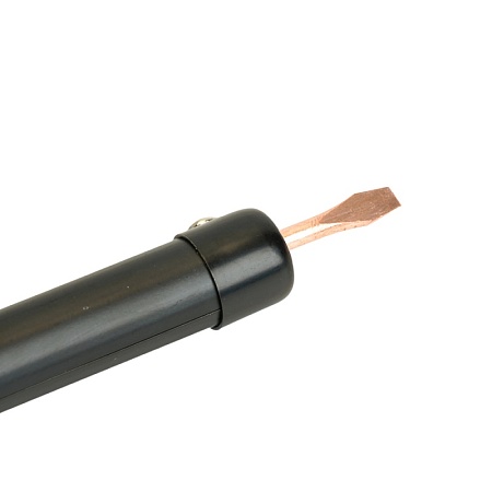 Паяльник с деревянной ручкой 30W, нихромовый нагреватель, долговечное жало, 230В STEKKER PLE110-30 - фото