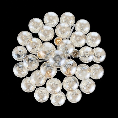 Светильник подвесной ST-Luce Хром/Коньячный E27 5*60W SL432.203.05 - фото