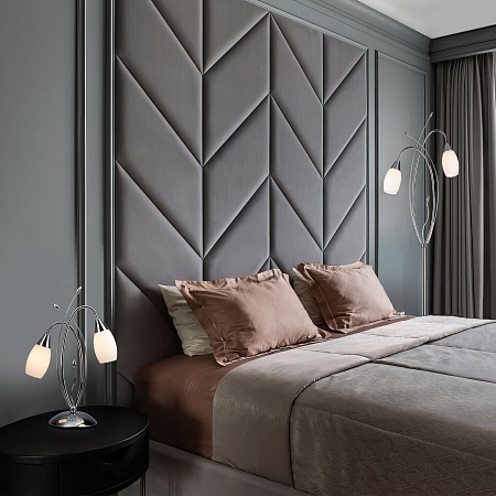 Напольный светильник Eurosvet 22080/2F хром - фото