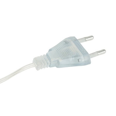 Розетка 2-местная с крышкой с/з STEKKER PST16-22-54V, пластик АВS, 250В, 16А, IP54,  белый/серый - фото