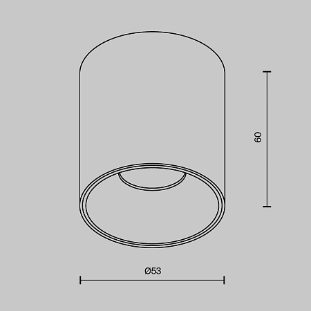 Потолочный светильник Technical Alfa LED C064CL-5W3K-RD-WB - фото