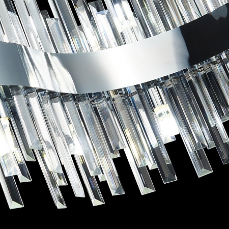 Светильник подвесной ST-Luce Хром/Хром, Прозрачный G9 12*5W SL1160.113.12 - фото