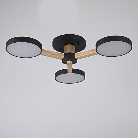 Потолочная Люстра Turna 3 Black Imperiumloft 178331-26 - фото