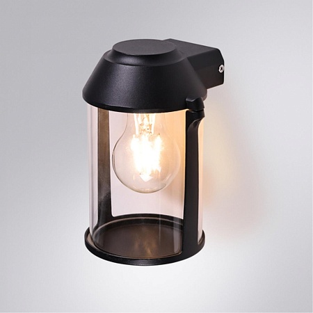 Уличный настенный светильник Arte Lamp MINCHIR A8306AL-1BK - фото