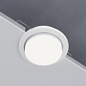 Встраиваемый точечный светильник 1035 GX53 WH белый Elektrostandard