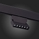 Магнитный трековый светильник Черный LED 1*6W 4000K 532Lm Ra>90 36° IP20 L120xW22xH134 ST362.446.06 - фото