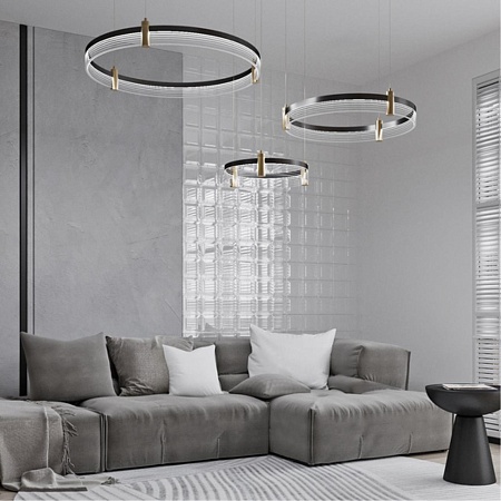 Подвесная люстра Arte Lamp MERCURY A2185SP-3BK - фото