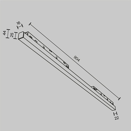 Трековый светильник Technical BASIS TR030-4-30WTW-DD-B - фото