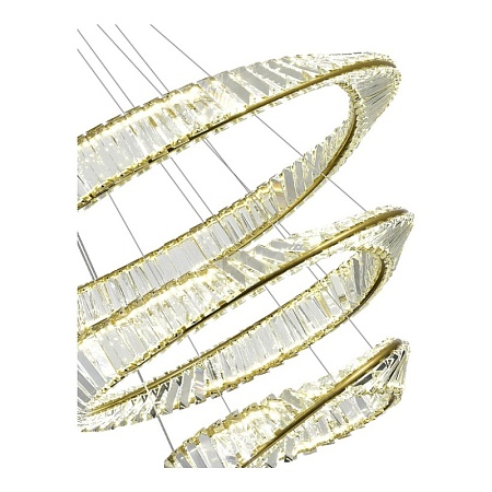 Светильник подвесной ST-Luce Латунь/Прозрачный LED 1*97W 4000K SL6204.301.03 - фото