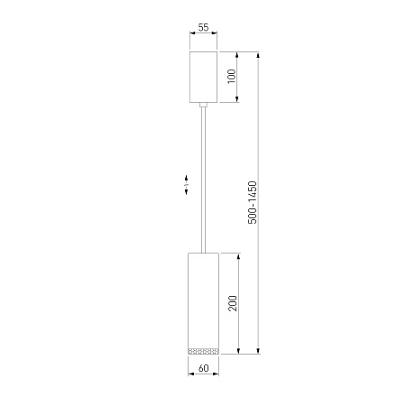 Подвесной светодиодный светильник 50244 LED Elektrostandard - фото