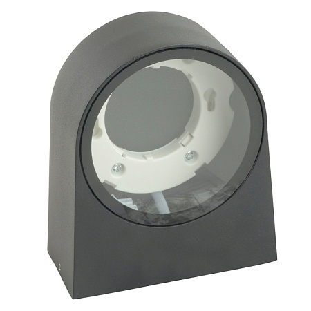 Светильник садово-парковый Feron DH1201,на стену, GX53 230V, черный - фото