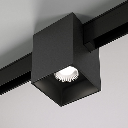 Slim Magnetic Трековый светильник 12W 4200K Solo чёрный 85055/01 85055/01 Elektrostandard - фото