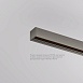 TR5735-DN Торцевая заглушка низкая, для использования без экрана, для трека Shine, серия Base, комплект 2 шт, темный никель, алюминий - фото