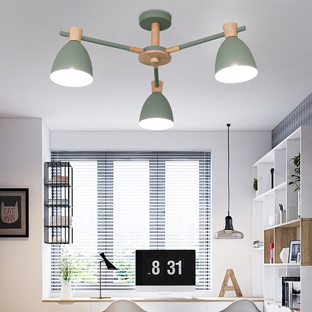 Потолочная Люстра Folke 8 Green Imperiumloft 178027-26 - фото