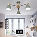 Потолочная Люстра Folke 8 Green Imperiumloft 178027-26 - фото