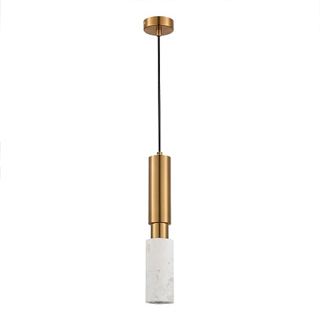 Светильник подвесной ST-Luce Латунь/Латунь, Белый GU10 1*5W 4000K SL1192.353.01 - фото