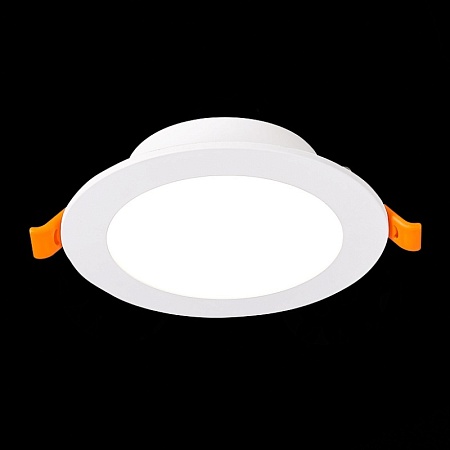 Св-к встр. Белый LED 1*12W 3000K 900Lm Ra80 110° IP20 D120xH30 220-240V ST210.538.12 - фото