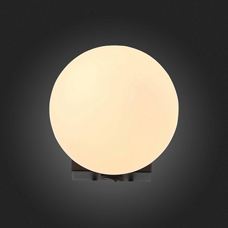 Светильник настенный ST-Luce Черный/Белый LED 1*5W 3200K SL1581.401.01 - фото