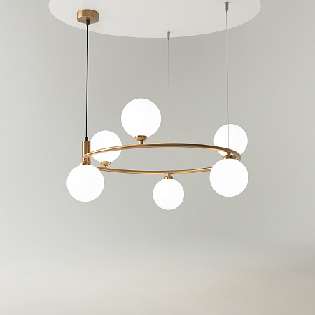 Подвесной светильник Maytoni Ring MOD013PL-06BS1 - фото