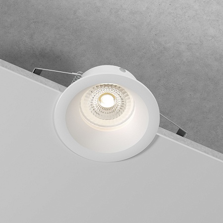 Светильник встраиваемый Andi GU10 белый IP44 25061/01 Elektrostandard - фото