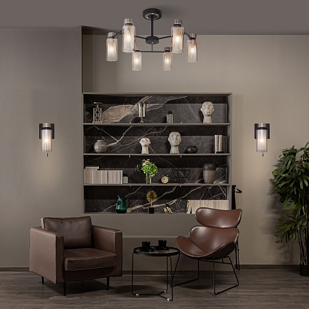 Потолочный светильник Eurosvet 70115/6 черный - фото