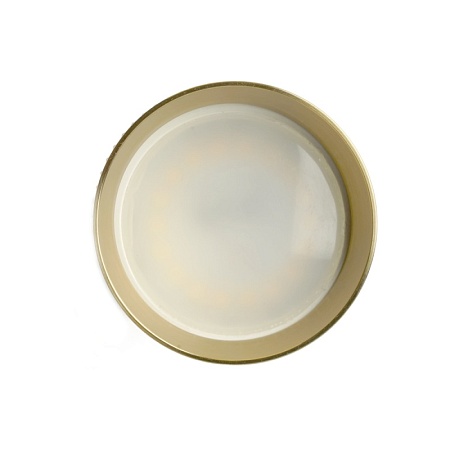 Светильник Feron AL174 трековый однофазный на шинопровод под лампу GU10, белый античное золото - фото