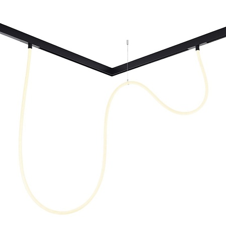 Гибкий светодиодный светильник Черный LED 1*36W 4000K Lm Ra80 360° IP20 L3 000xW-xH- 48 ST684.446.36 - фото