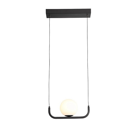 Светильник подвесной ST-Luce Черный/Белый LED 1*8W 3200K SL1581.403.01 - фото