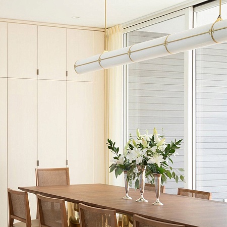 Люстра Roll And Hill Endless Straight L128 Brass Imperiumloft 148206-22 - фото