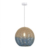 Светильник подвесной ST-Luce Белый/Бежевый,Синий E27 1*40W SL1514.523.01
