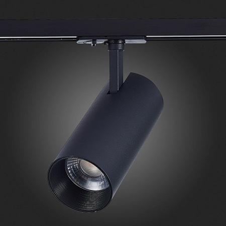 Св-к трек. Черный LED 1*30W 4000K 2 700Lm Ra≥90 36° IP20 L177xW77xH204 100-240V ST350.446.30.36 - фото