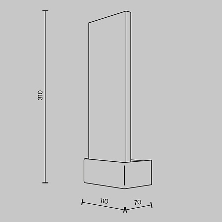 Настенный светильник (бра) Maytoni Ornate MOD318WL-L3CH3K - фото
