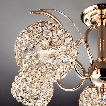 Потолочный светильник Eurosvet 7777/5 золото - фото