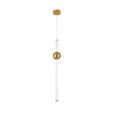 Светильник подвесной ST-Luce Золотистый/Золотистый, Белый LED 1*18W 4000K SL1222.213.01 - фото