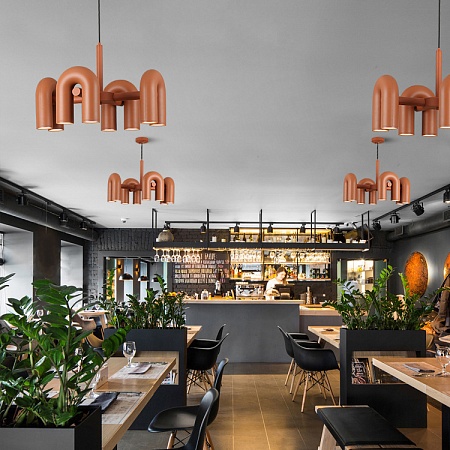 Подвесная Люстра Fanny 8 Orange Imperiumloft 192006-23 - фото