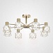 Потолочная Люстра Corf B3 Champagne 8 Lamps Imperiumloft 189489-26 - фото