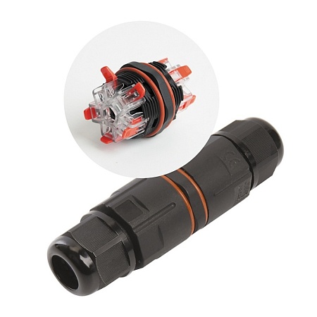 Вилка угловая с/з STEKKER, PPG16-46-202, пластик, 250В, 16A, IP20, белый - фото