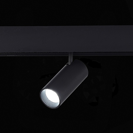 Магнитный трековый светильник SMART Черный LED 1*7W 2700K-6500K 630Lm Ra90 36° IP20 L10 ST375.406.07 - фото