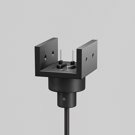 Уличный трековый подвесной светильник Focus led Elasity IP 3000К 8Вт 38° черный - фото