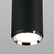Трековый светильник для однофазного шинопровода Svit GU10 Черный/хром MRL 1013 Elektrostandard - фото