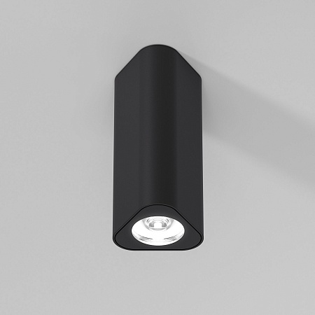 Светильник потолочный светодиодный Trio 8W 4000K черный 25110/LED Elektrostandard - фото