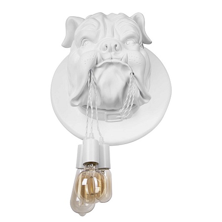 10177 White Настенный светильник LOFT IT Bulldog - фото