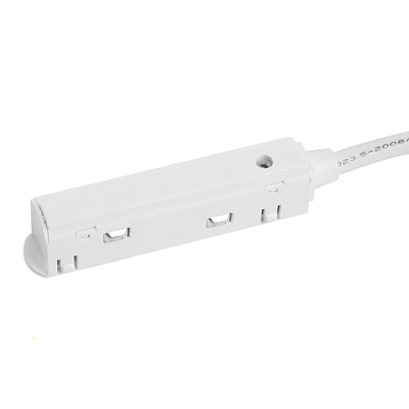 Соединитель-коннектор для низковольтного шинопровода, белый, LD3000 - фото