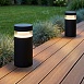 Ландшафтный светодиодный светильник 1531 TECHNO LED 3000K чёрный 1531 TECHNO LED черный Elektrostandard - фото