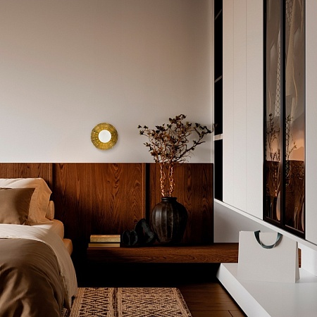 Светильник подвесной Латунь/Белый G9 1*5W 4000K SLE1196-303-01 - фото