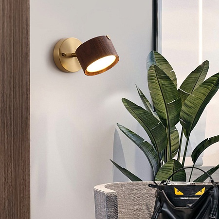 Настенный Светильник Berny B Dark Brown Imperiumloft 208804-23 - фото